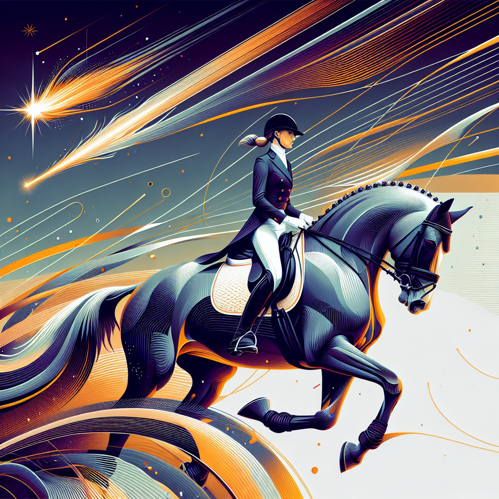 The Meteoric Rise Of Geñay Vaughn And Her Unyielding Pursuit Of Dressage Glory- just horse riders