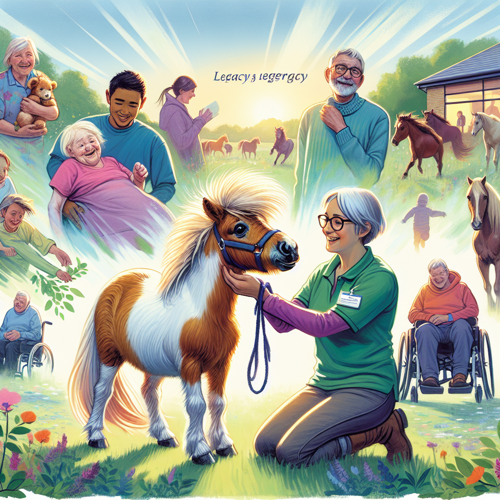 Celebrating The Legacy Of Bramble The Therapy Pony And The Healing Power Of Equine Companionship- just horse riders