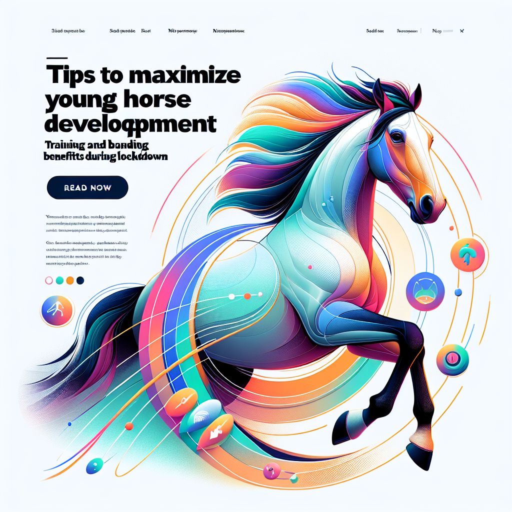 Tips to Maximize Young Horse Development: Training and Bonding Benefit ...