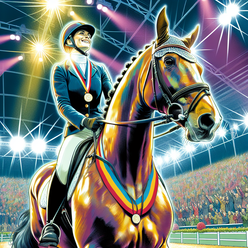 Hollie Gerken's Historic Hat-Trick Triumph At The 2023 Horse Of The Year Show- just horse riders