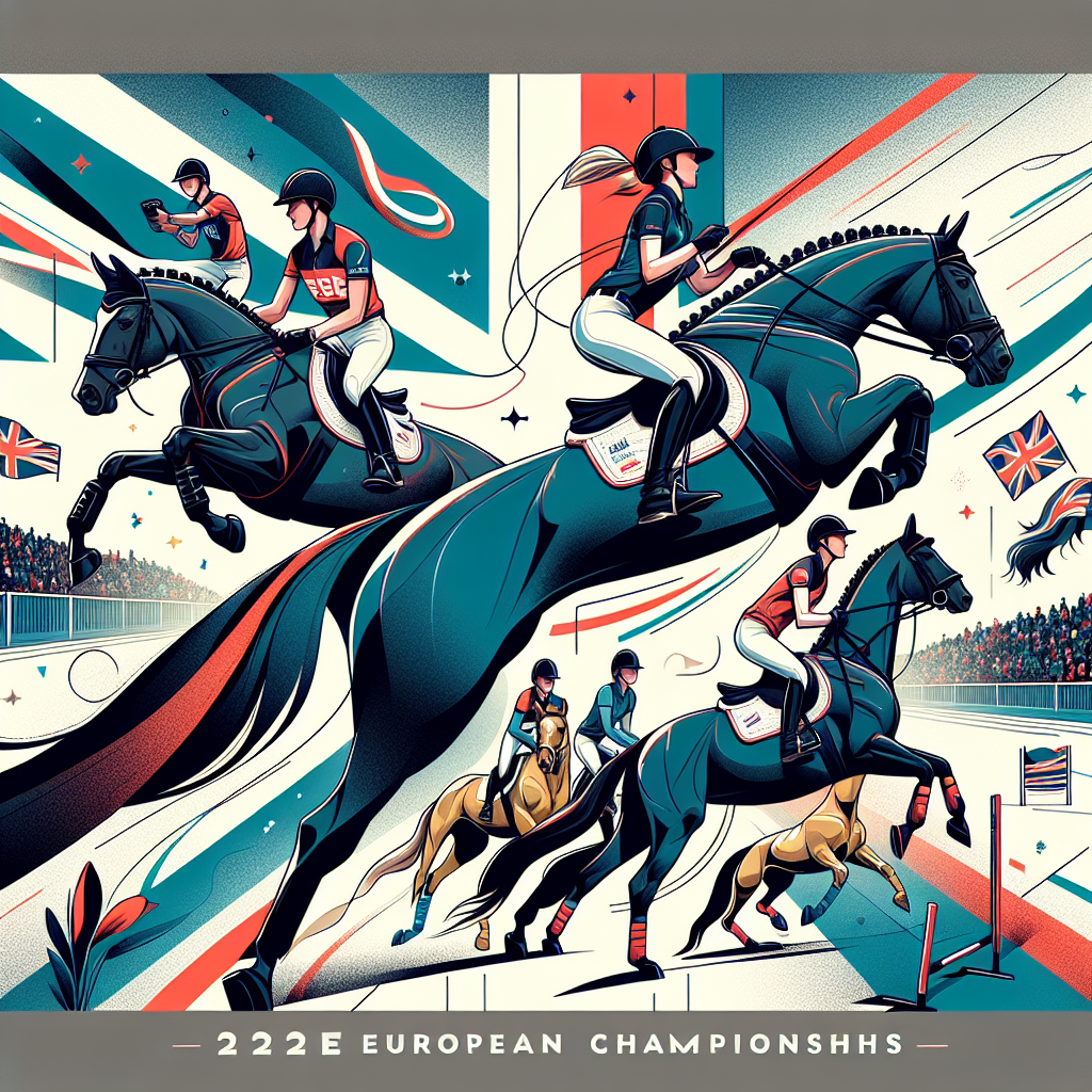 Spotlight On Britain's Equestrian Prodigies For The 2025 FEI European Championships- just horse riders