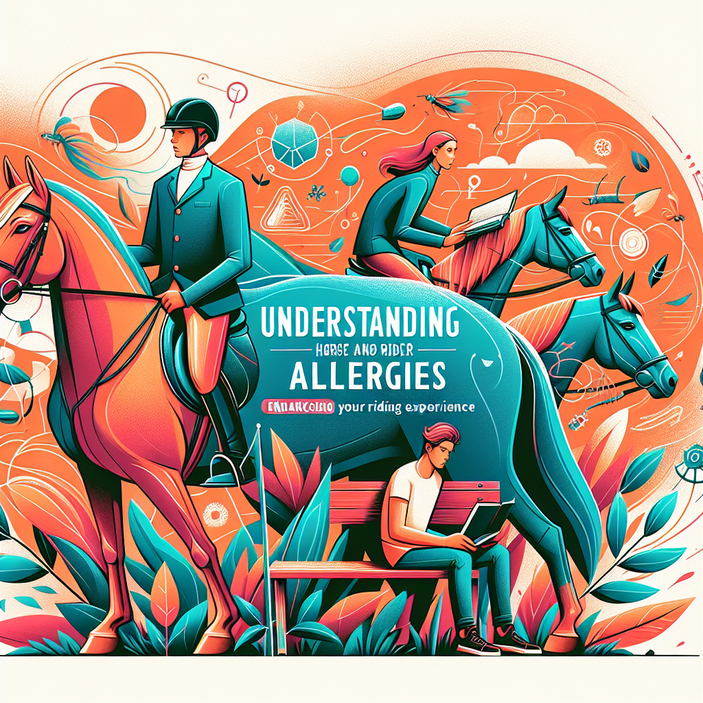 Understanding Horse and Rider Allergies: Enhancing Your Riding Experience- just horse riders