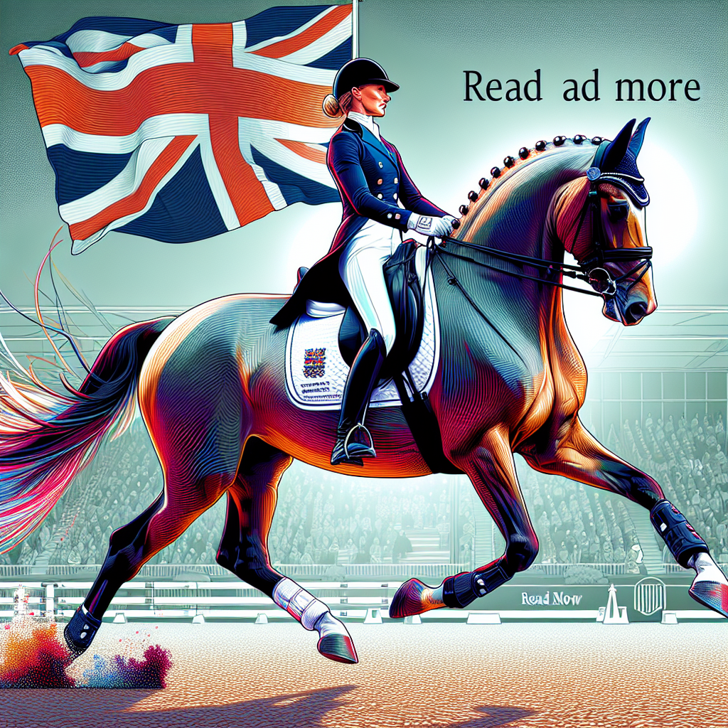Lottie Fry and Glamourdale's Outstanding Performance Elevates British Dressage at Aachen Dressage Days 2024- just horse riders