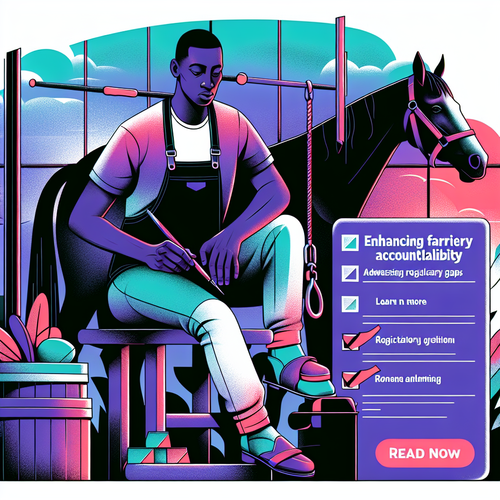 Enhancing Farriery Accountability: Addressing Regulatory Gaps And Ensuring Animal Welfare- just horse riders