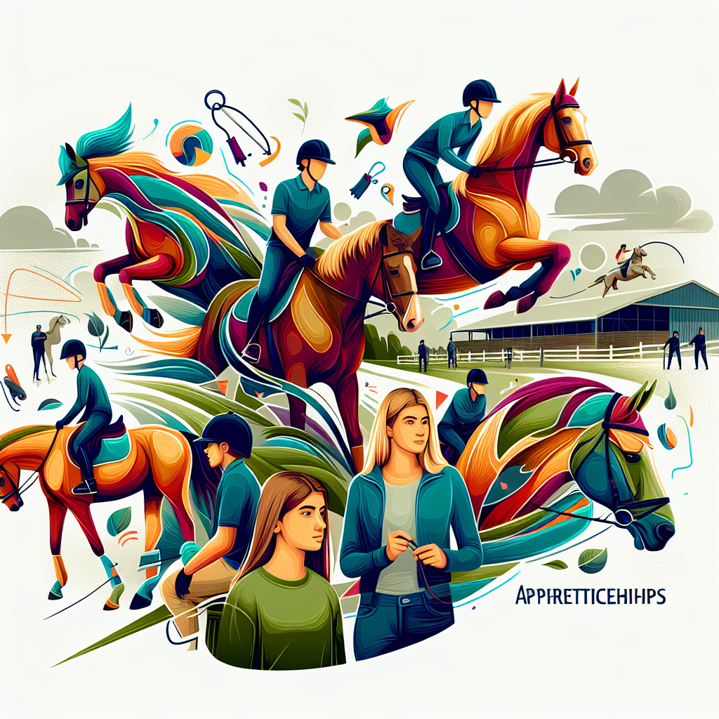 The Impact of Youth Apprenticeships on the Equestrian Industry: Success Stories and Future Opportunities- just horse riders