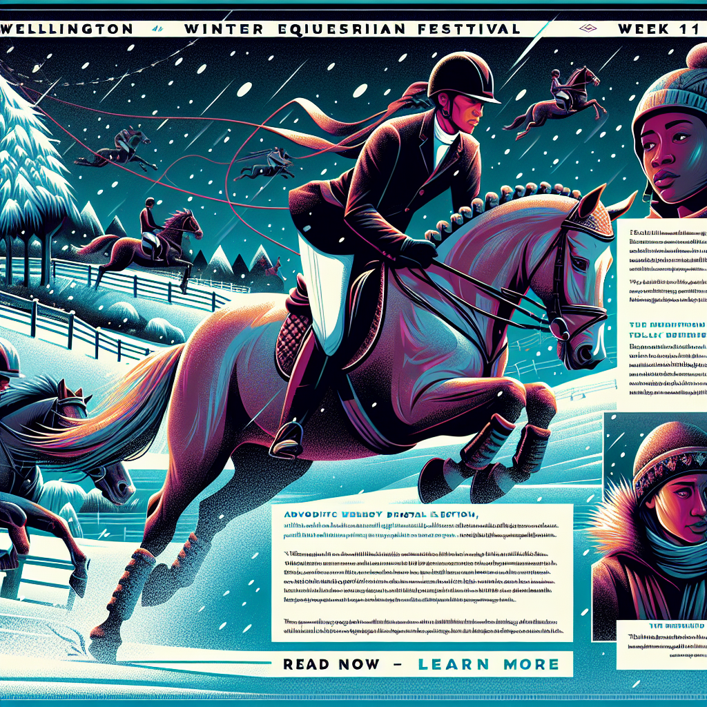 Unveiling The Magic Of Wellington's Winter Equestrian Festival Week 10: Beauty, Advocacy, And Mental Resilience- just horse riders