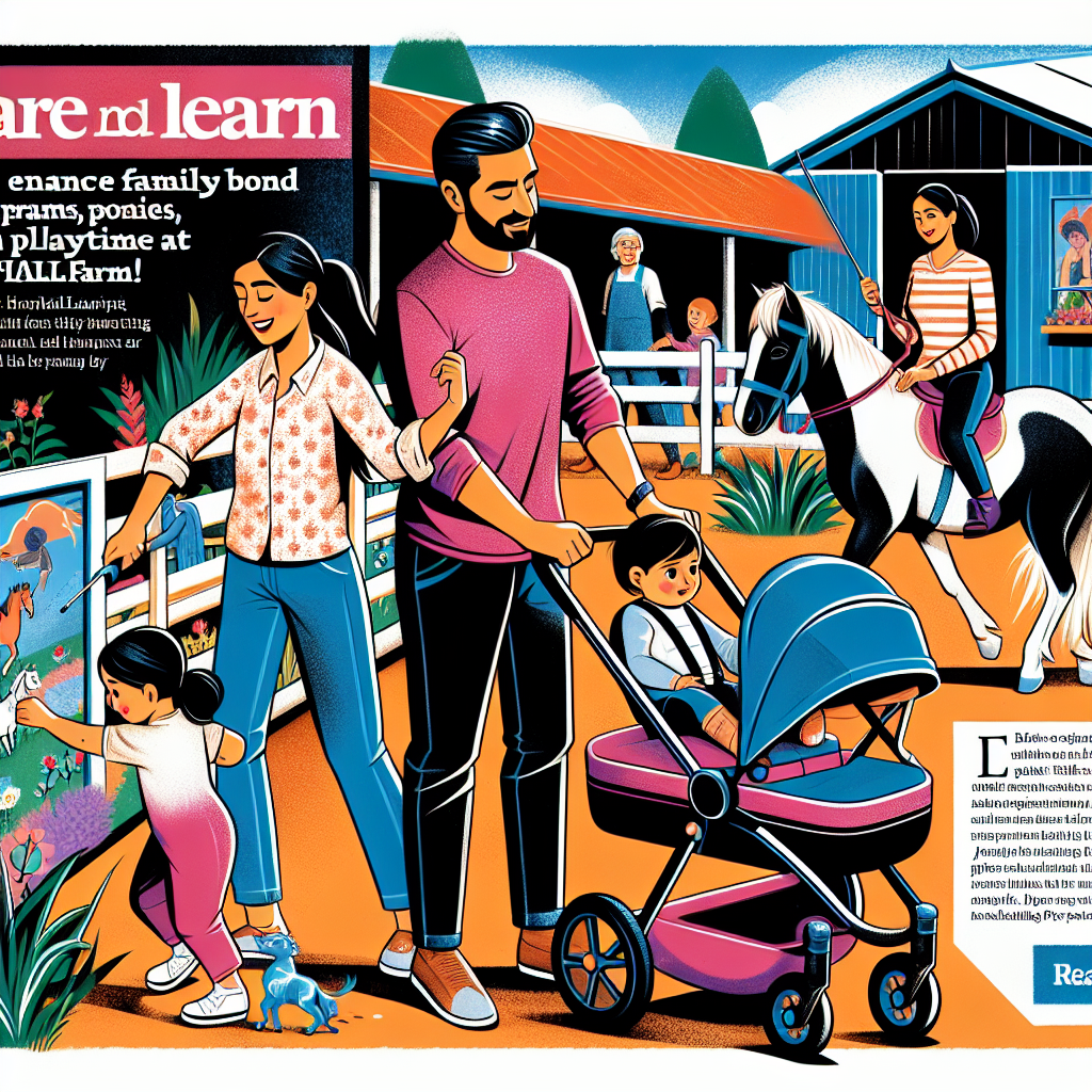 Explore and Learn: Enhance Family Bond with Prams, Ponies and Playtime at Hall Farm!- just horse riders