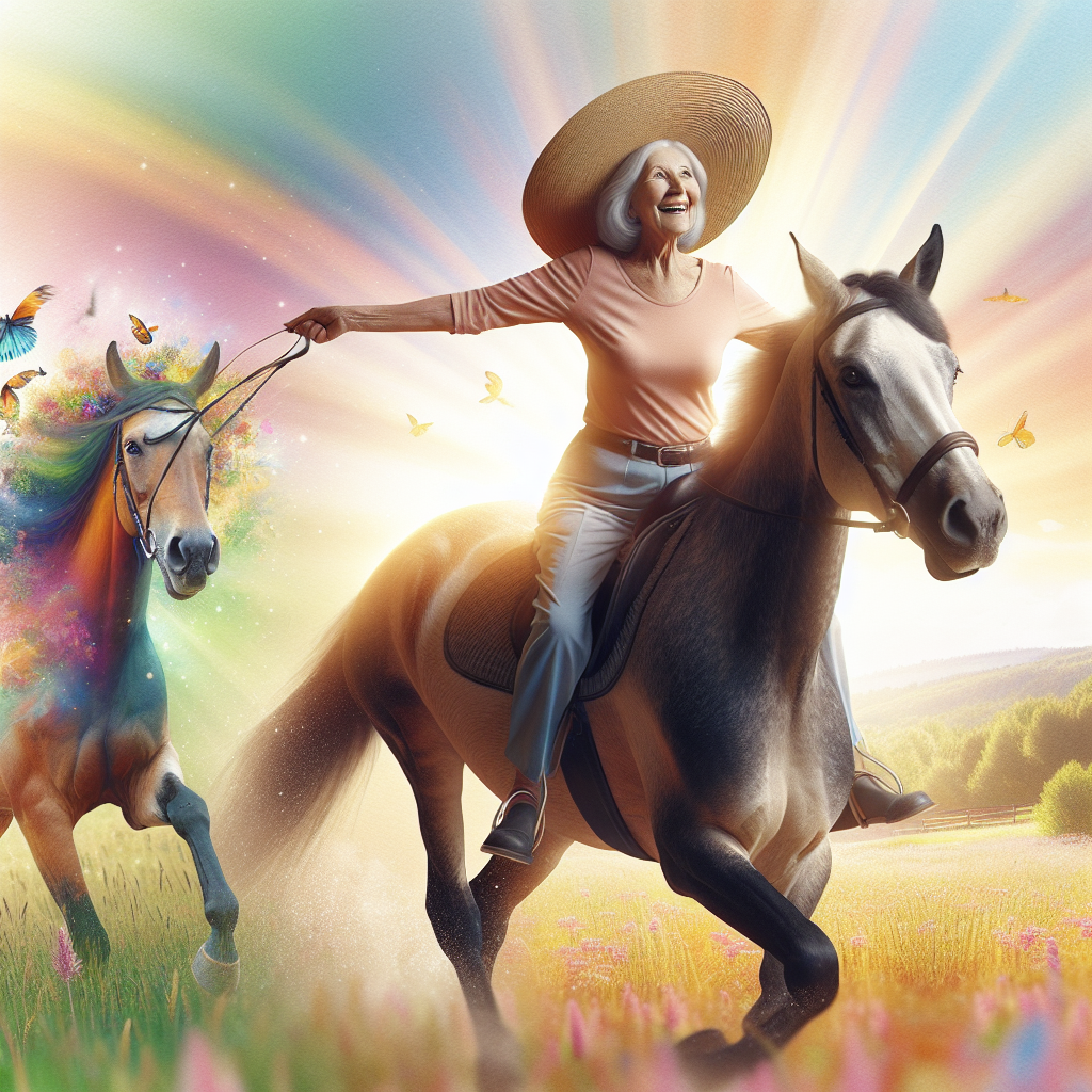 Elizabeth Breton Celebrates 100th Birthday By Riding A Horse And Inspires All- just horse riders