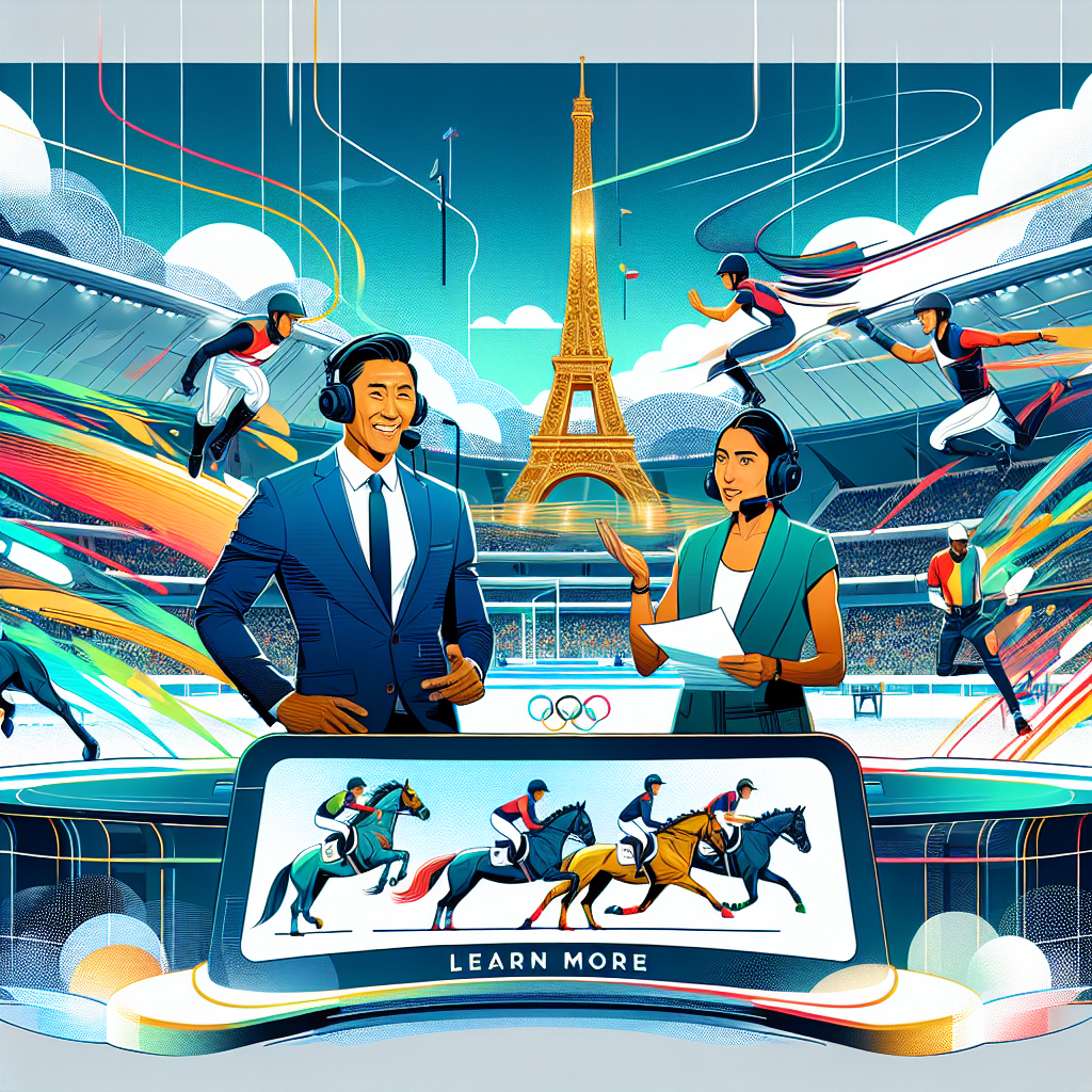 Get to Know the Elite Commentary Team for Equestrian Sports at Paris 2024 Olympics- just horse riders
