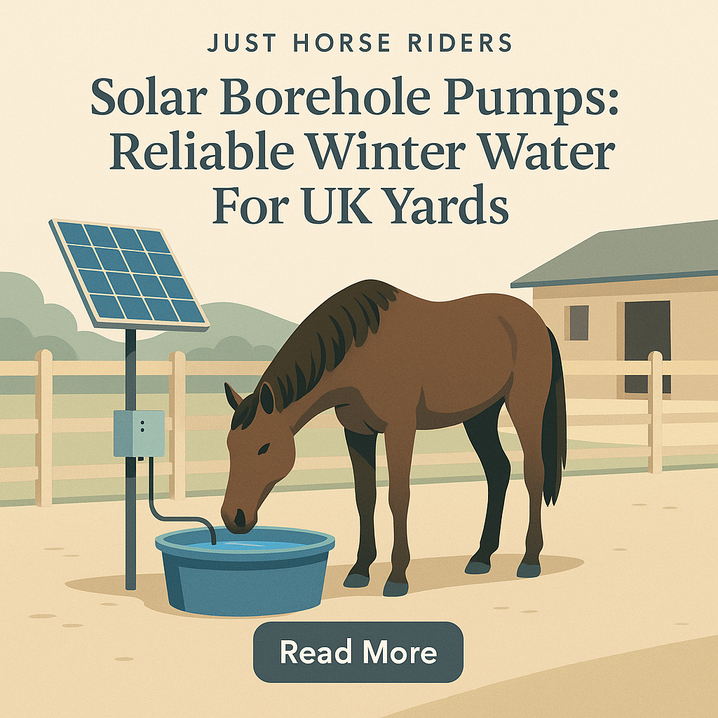 Solar Borehole Pumps: Reliable Winter Water For UK Yards- just horse riders