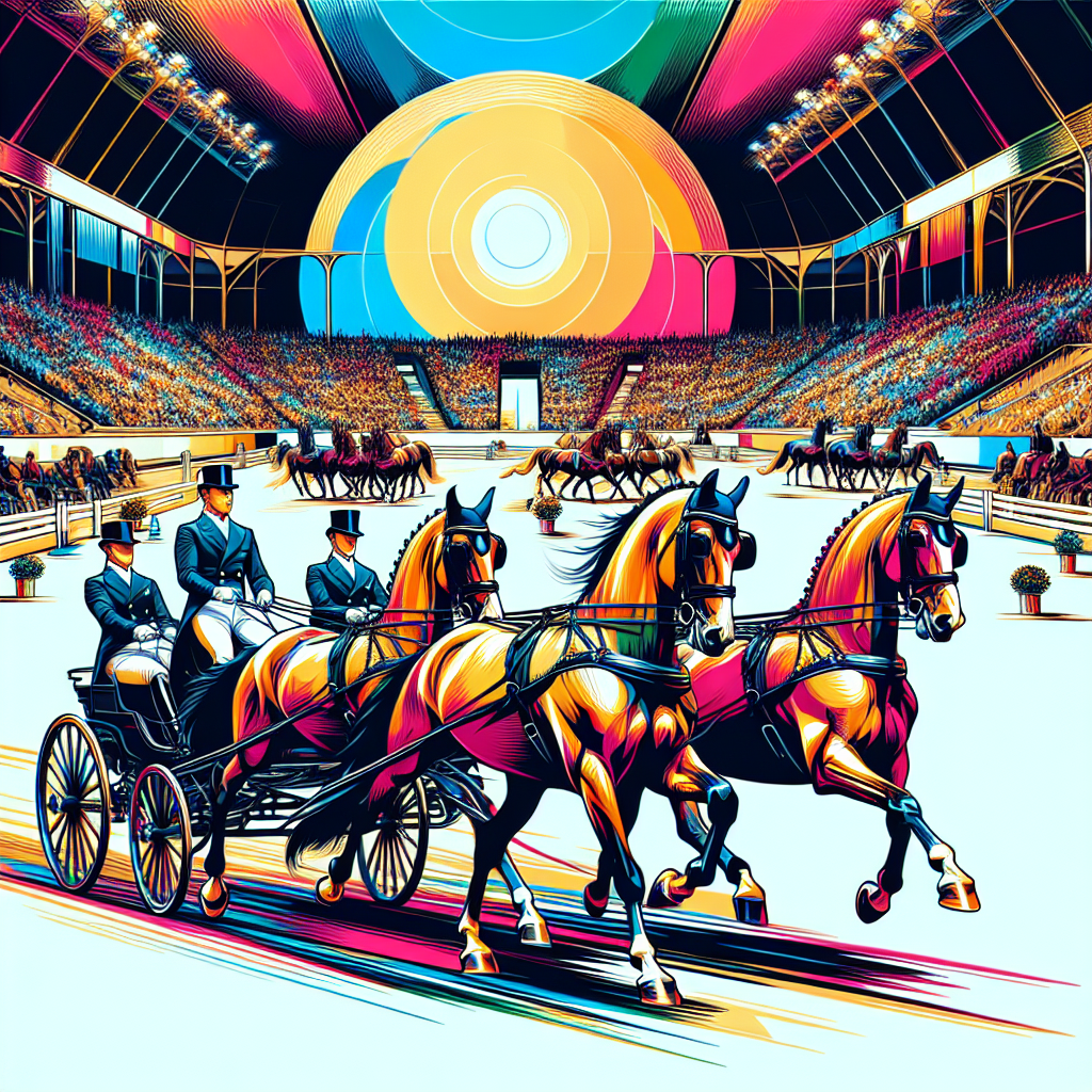 Chester Weber’s Record-Breaking Dressage Performance At The Four-In-Hand World Championship- just horse riders