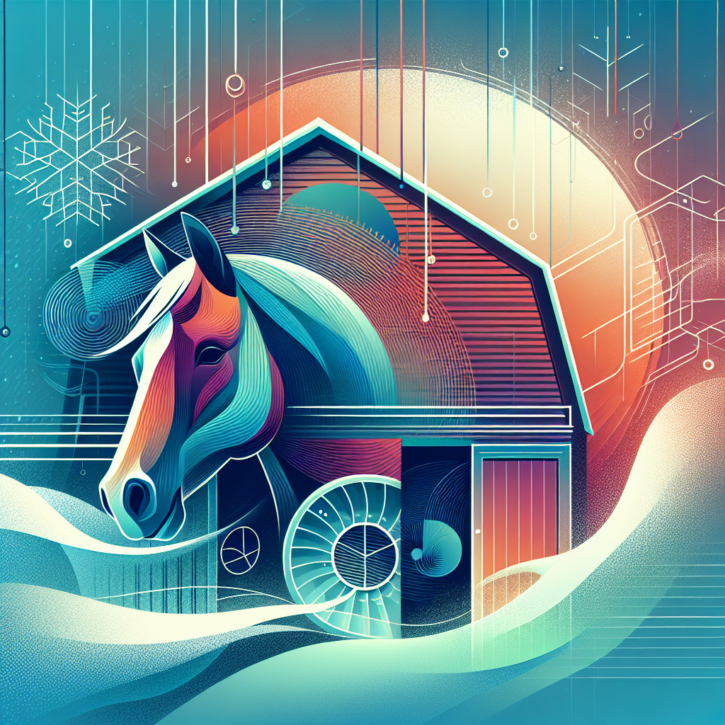 Barn Door Dilemma: Ensuring Optimal Horse Health and Ventilation in Winter- just horse riders