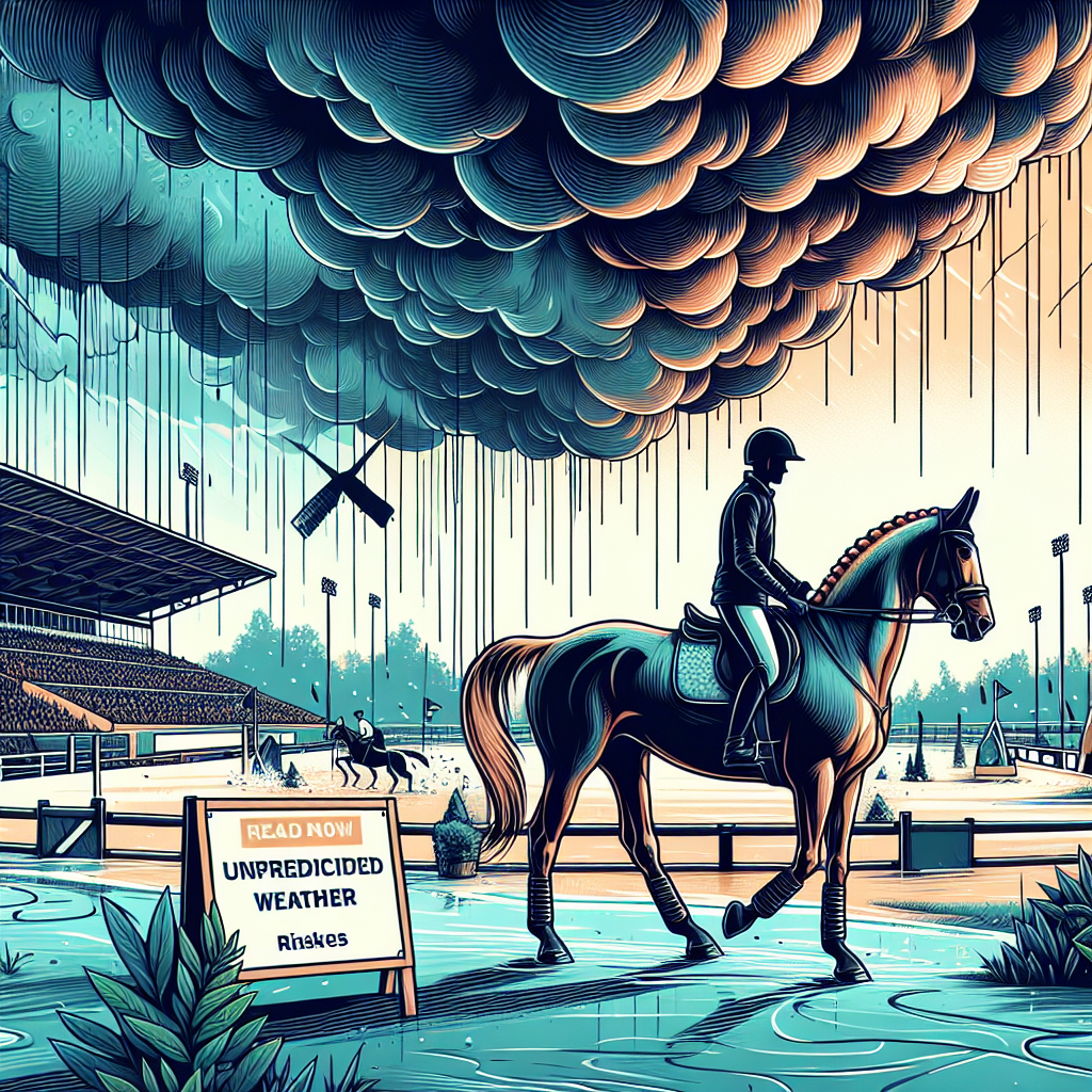 Weathering the Storm: Navigating Unpredicted Weather Risks in Equestrian Event Planning - A Case Study on the Belsay International Horse Trials Cancellation- just horse riders