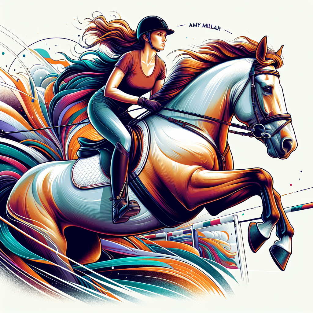The Extraordinary Journey Of Amy Millar And Truman In Equestrian Sports- just horse riders