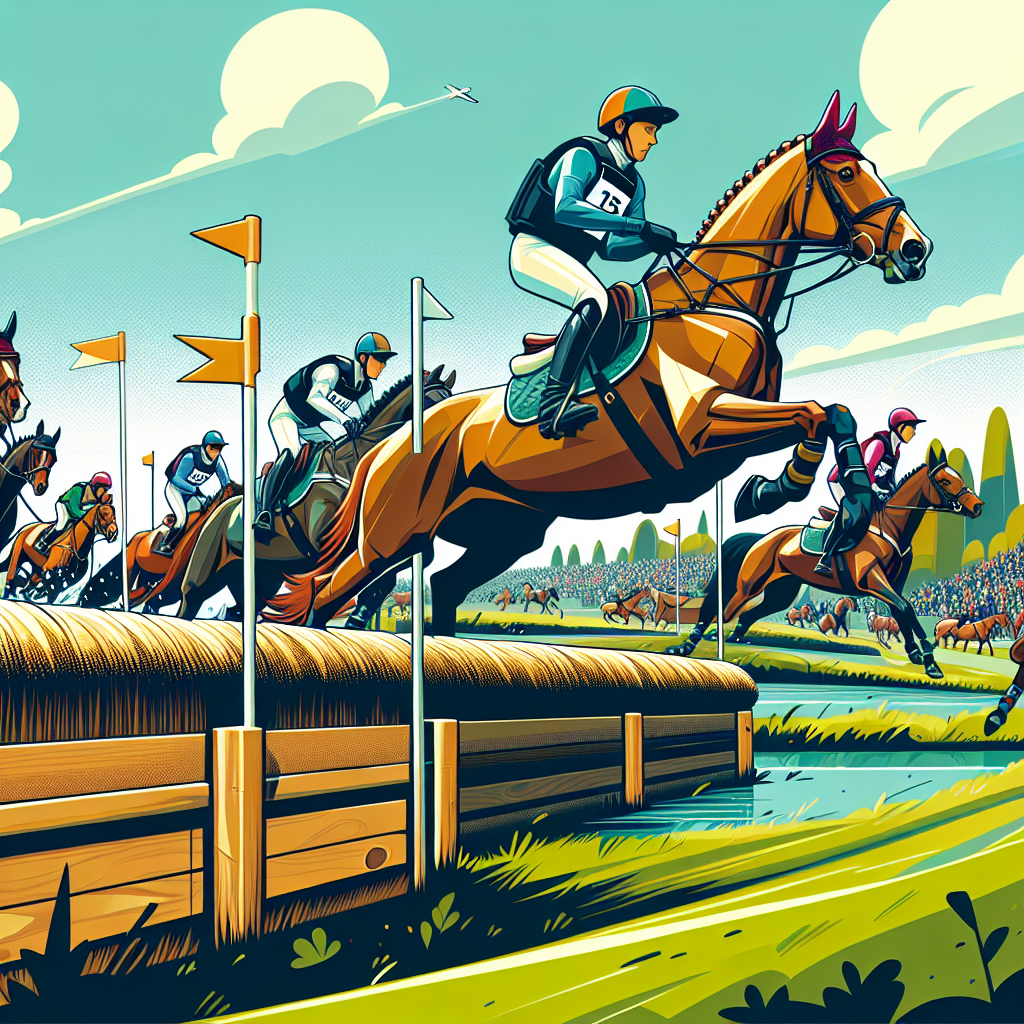 Previewing The Exciting Cross-Country Segment Of The Burghley Horse Trials- just horse riders