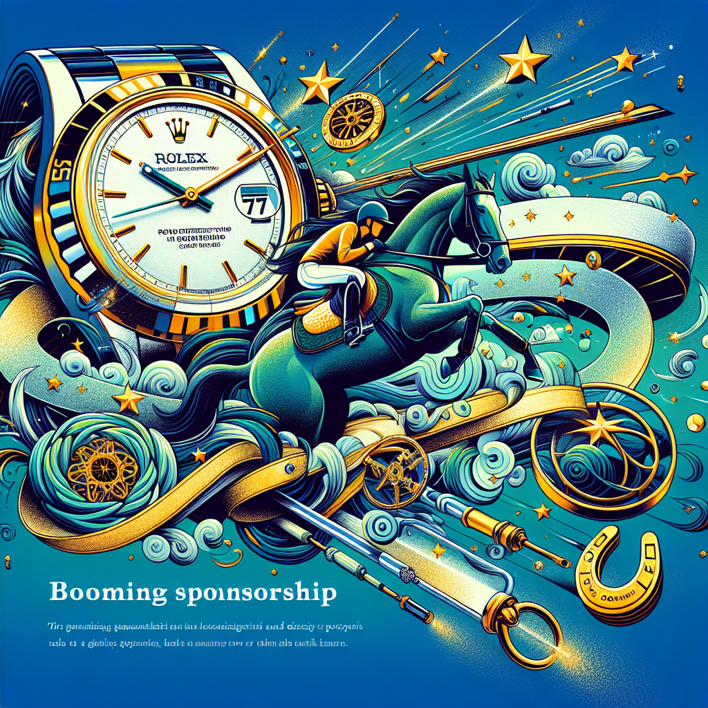 Riding High: The Rolex Series and the Booming Sponsorship Landscape in Equestrian Sports- just horse riders