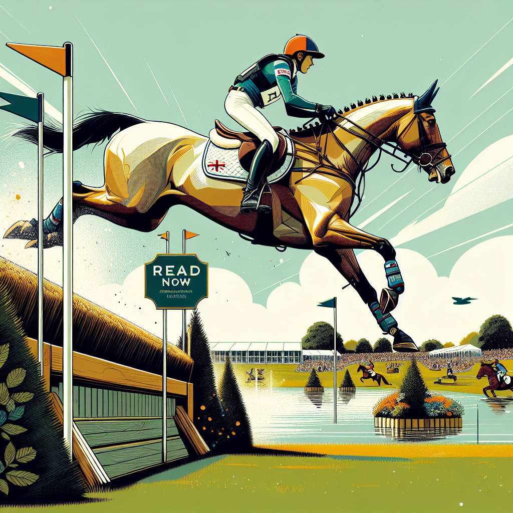 Caroline Powell's Quest For A Historic British Five-Star Double At Burghley- just horse riders