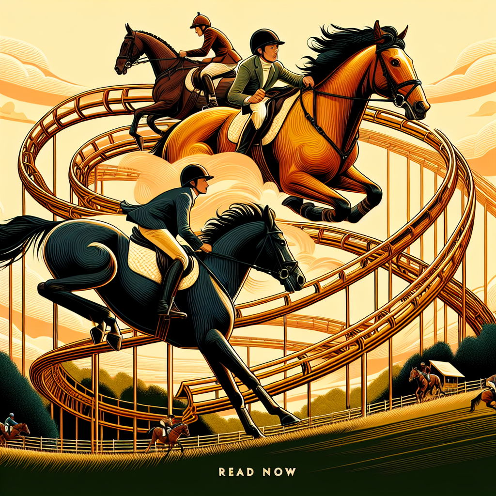 Riding the Highs and Lows: An Inside Look at Tom McEwen and Yasmin Ingham's Rollercoaster Journey at the Kentucky Three-Day Event- just horse riders