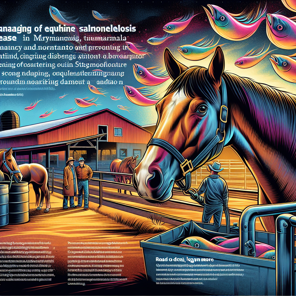 Equine Salmonellosis Outbreak In Maryland Highlights Urgency For Disease Management And Prevention Strategies- just horse riders