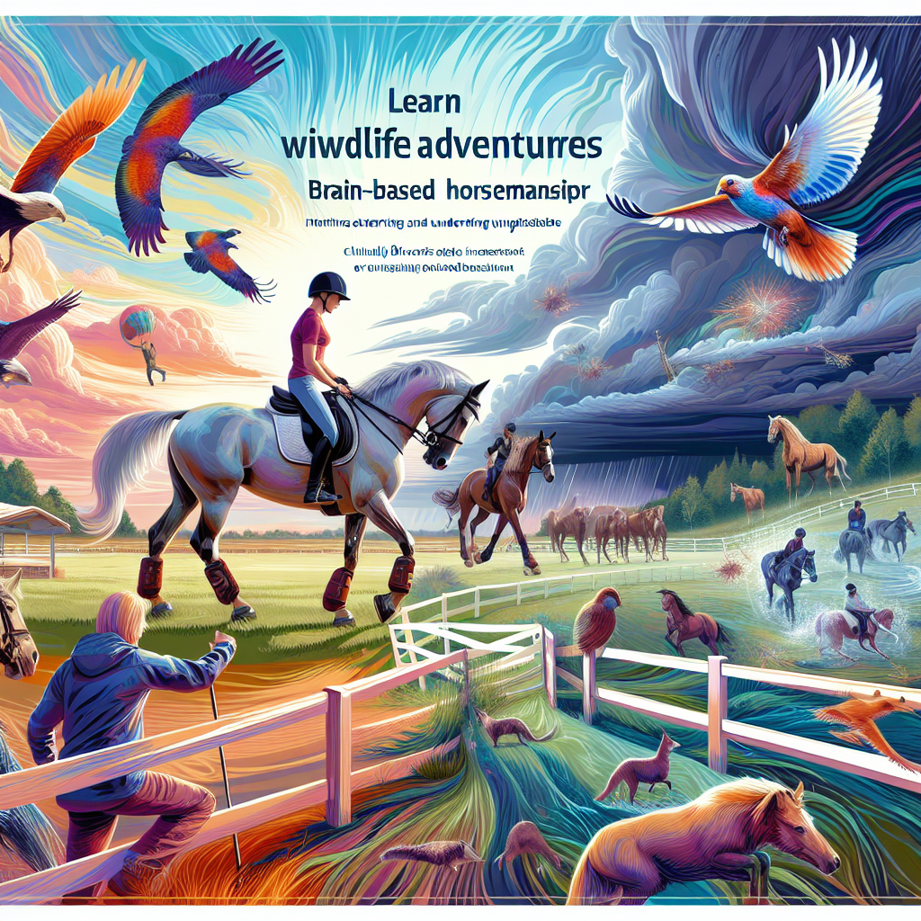 Exploring Wildlife Adventures In The Equestrian Arena Insight Into Brain-Based Horsemanship And Nature's Unpredictability- just horse riders