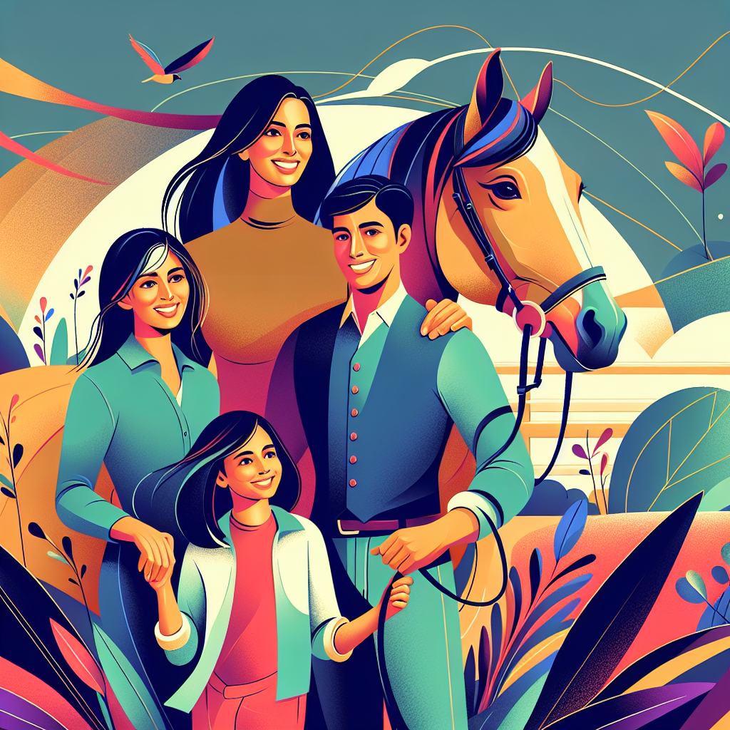 Harnessing The Power Of Horses For Enhanced Family Bonding And Mindful Parenting- just horse riders