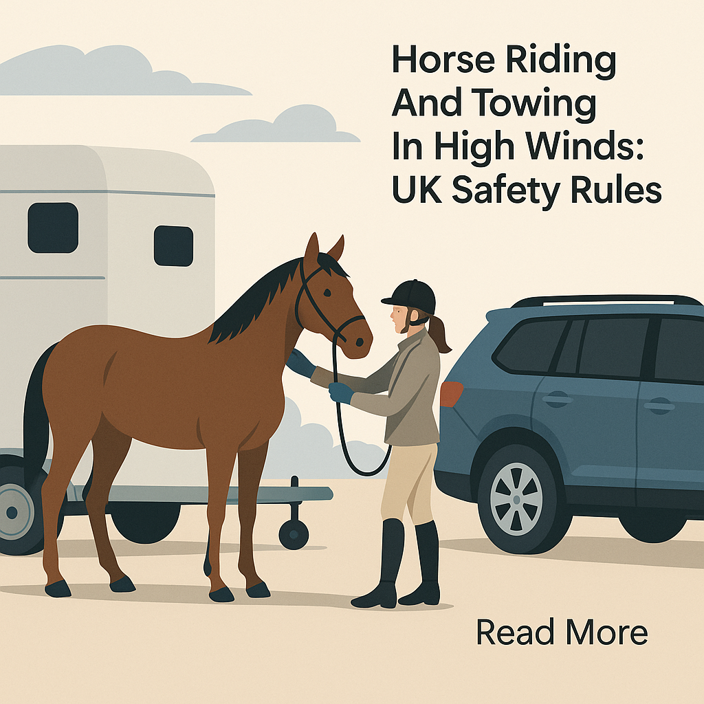 Horse Riding And Towing In High Winds: UK Safety Rules- just horse riders