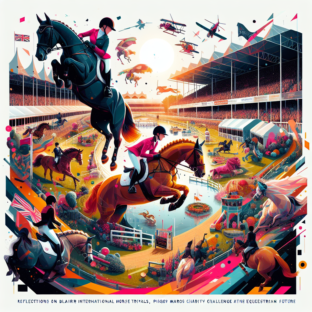 Reflections On Blair International Horse Trials Piggy March's Charity Challenge And Equestrian Future- just horse riders