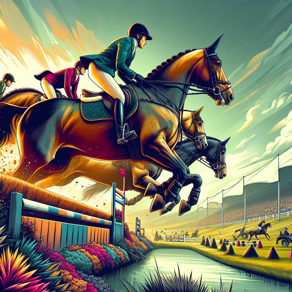 Must See Equestrian Event Returns At Burnham Market Horse Trials 2025- just horse riders