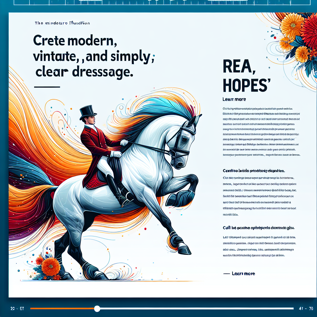 Unleashing the Power of Small: The Inspiring Journey of Rascher Hopes in the World of Dressage- just horse riders