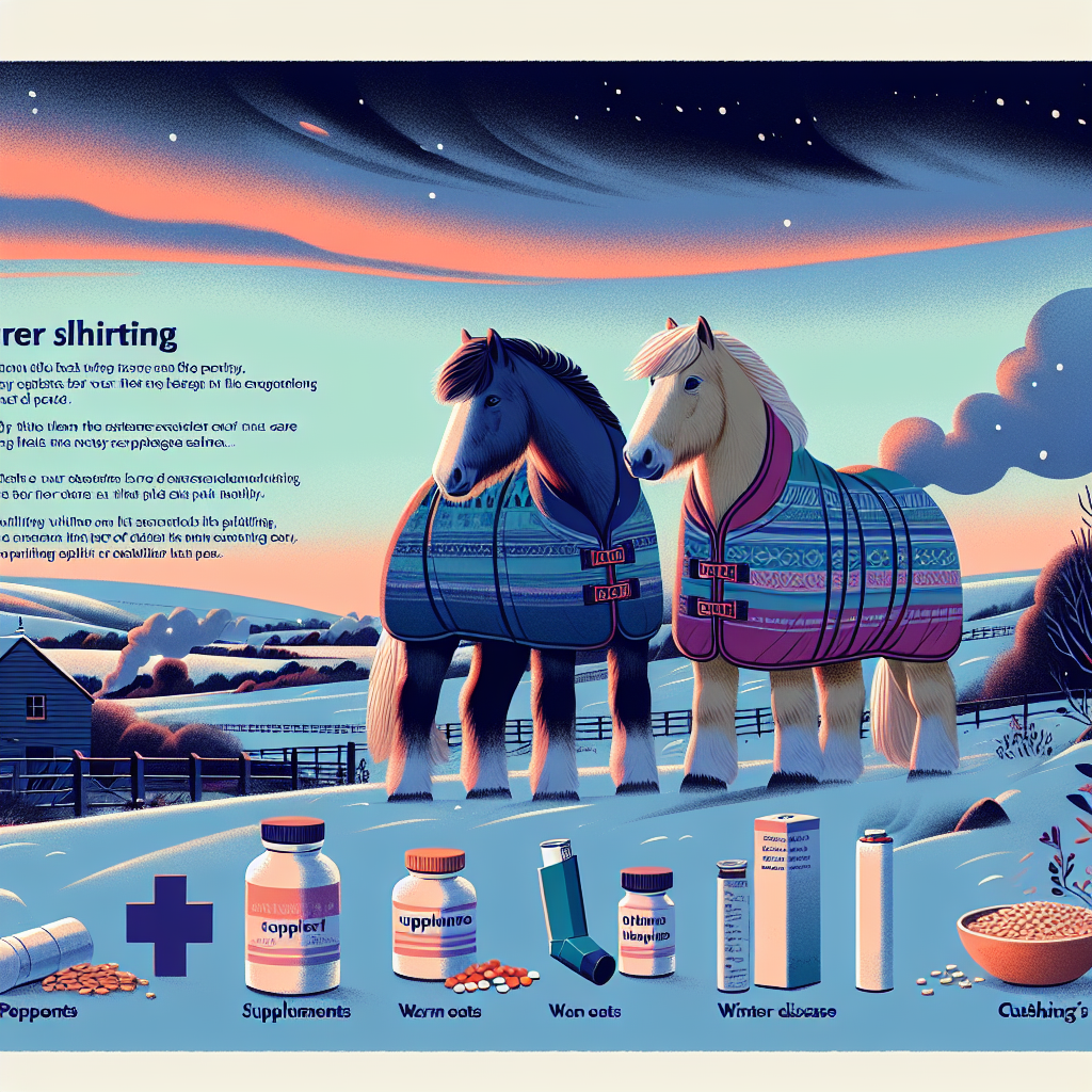 Winter Care Essentials for Ponies with COPD and Cushing's Disease- just horse riders