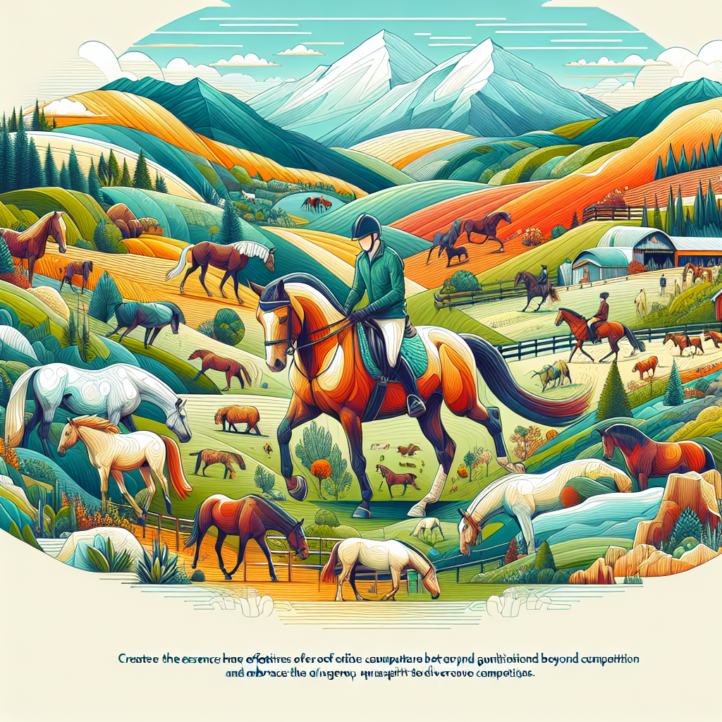 Exploring The Generous Spirit And Diverse Landscape Of Equestrian Culture Beyond Competition- just horse riders