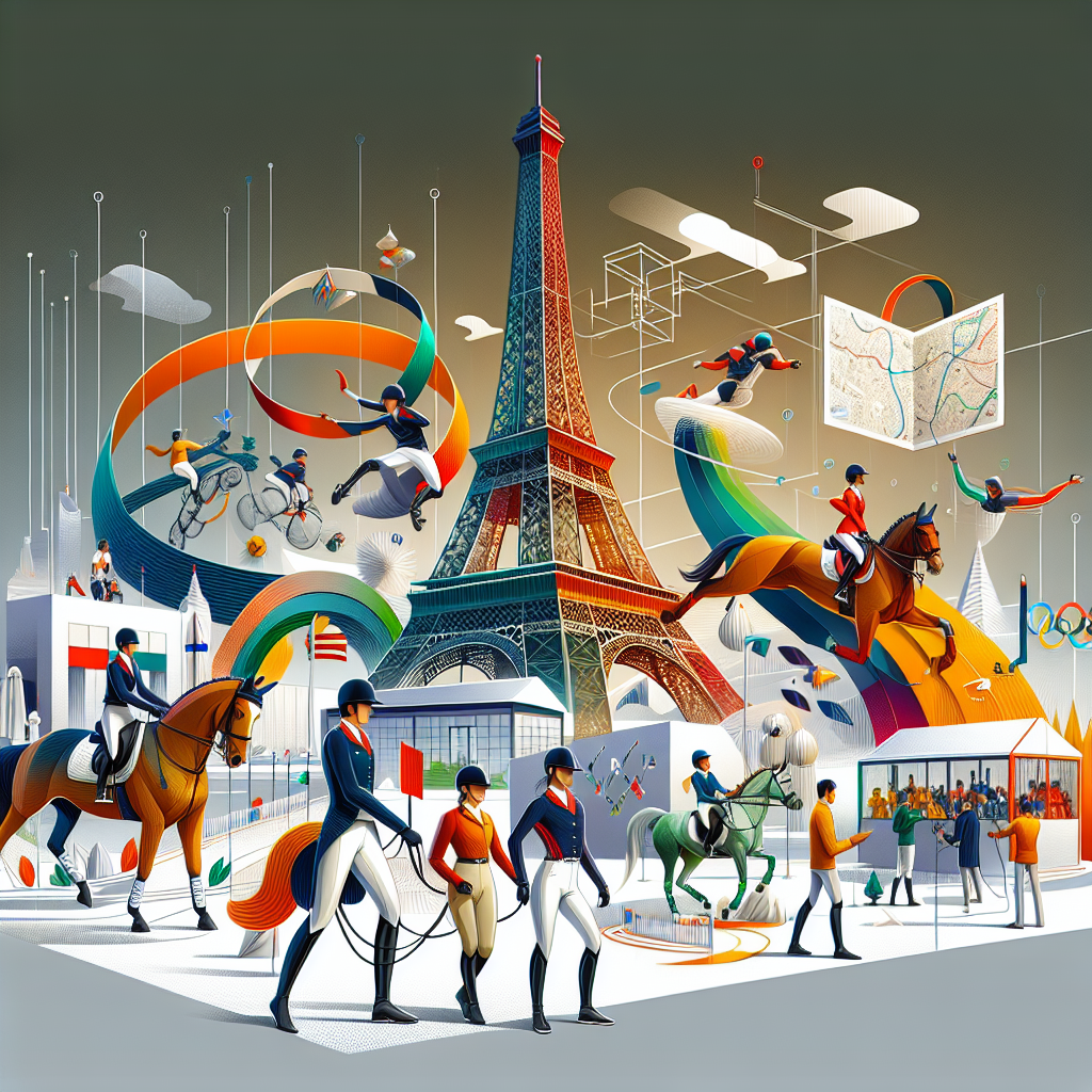 Saddle Up for Paris Olympics: Inside Battles and Strategies in the Equestrian World- just horse riders