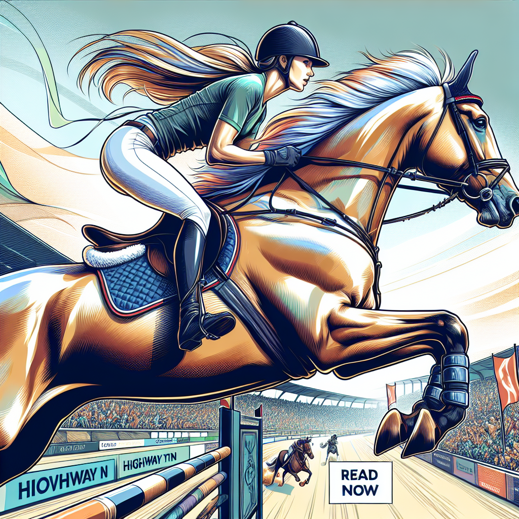 The Thrilling Journey Of Lillie Keenan And Highway TN Towards Show Jumping Glory- just horse riders