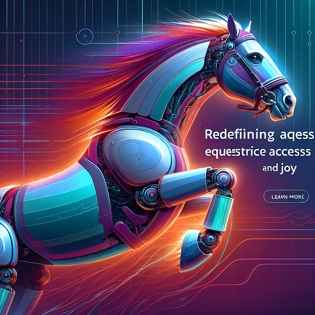 Murphy The Robotic Horse: Redefining Equestrian Access and Joy- just horse riders