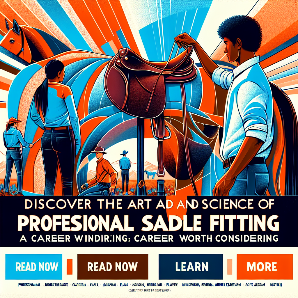 Discover The Art And Science Of Professional Saddle Fitting: A Career Worth Considering- just horse riders