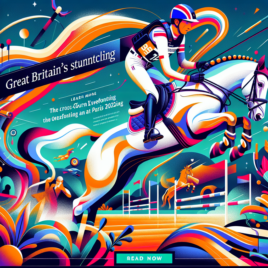 Great Britain Dominates in Thrilling Cross-Country Eventing at Paris 2024: Shocking Upsets and Rising Stars- just horse riders