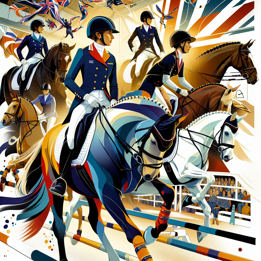 Unmasking the Future of British Dressage: The Inspiring Journey of Britain's Youth Riders- just horse riders