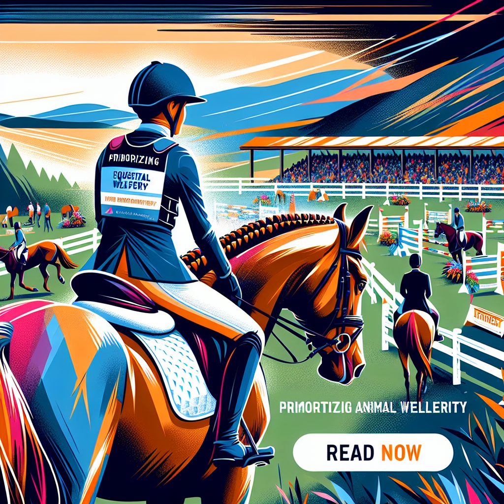 Prioritizing Animal Welfare in Equestrian Sports: Lessons from the Kentucky Three-Day Event- just horse riders