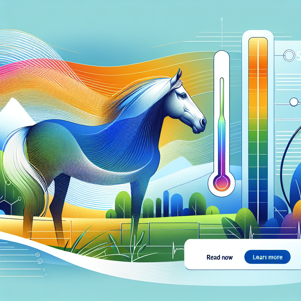 "Deciphering Equine Body Temperature: Detecting and Dealing with Fever in Horses"- just horse riders