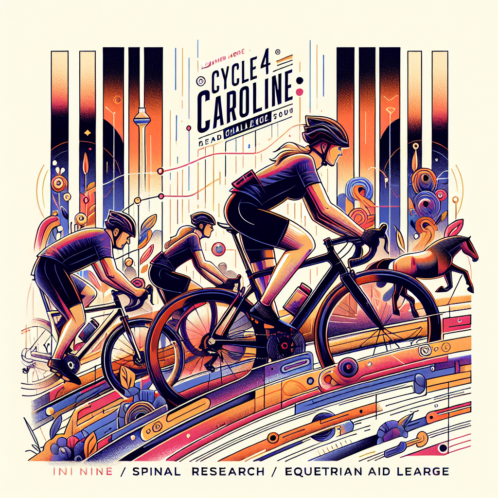 Cycle4Caroline Challenge Inspires Riders and Raises Funds for Spinal Research and Equestrian Support- just horse riders