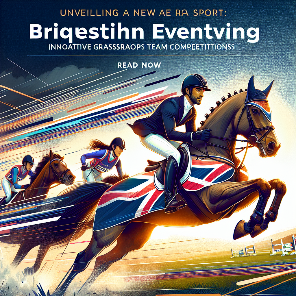 Unveiling a New Era in Equestrian Sport: British Eventing's Innovative Grassroots Team Competitions- just horse riders