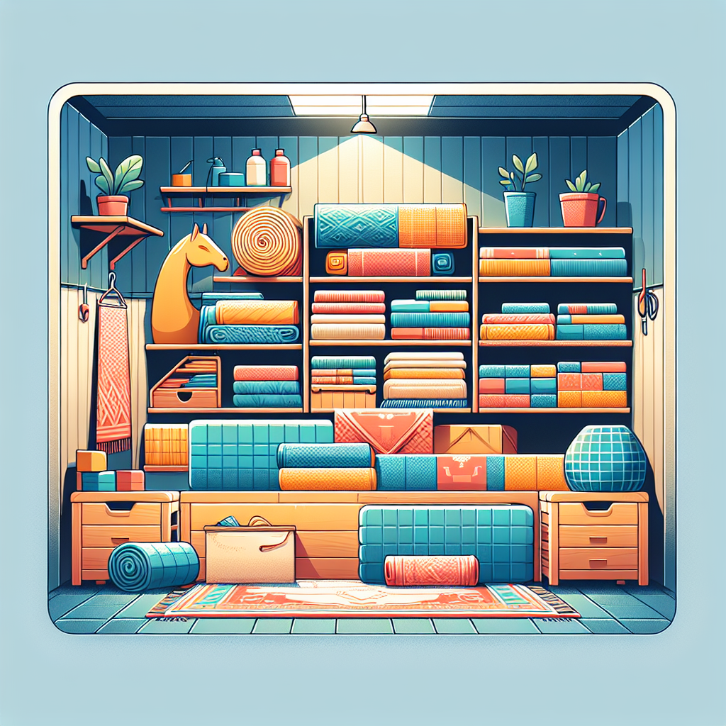 Discover These Innovative Rug Storage Solutions for a Clutter-Free Stable- just horse riders