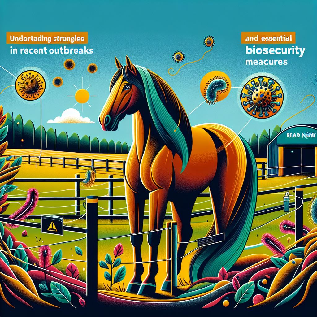 Understanding Strangles in Horses: Recent Outbreaks and Essential Biosecurity Measures- just horse riders