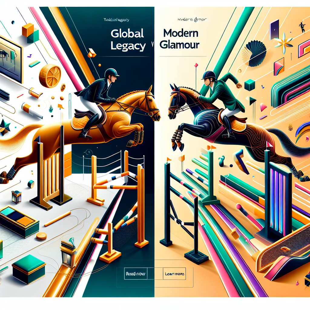 Global Show Jumping Rivals: GCL's Legacy Versus PJL's Modern Glamour- just horse riders