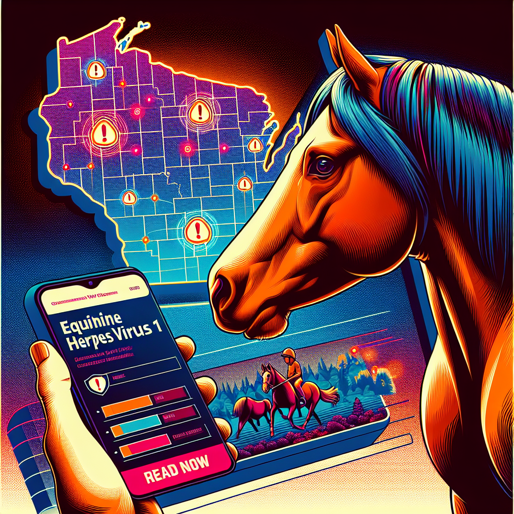 Wisconsin Equine Community Alerted by Devastating Equine Herpesvirus-1 Outbreak- just horse riders