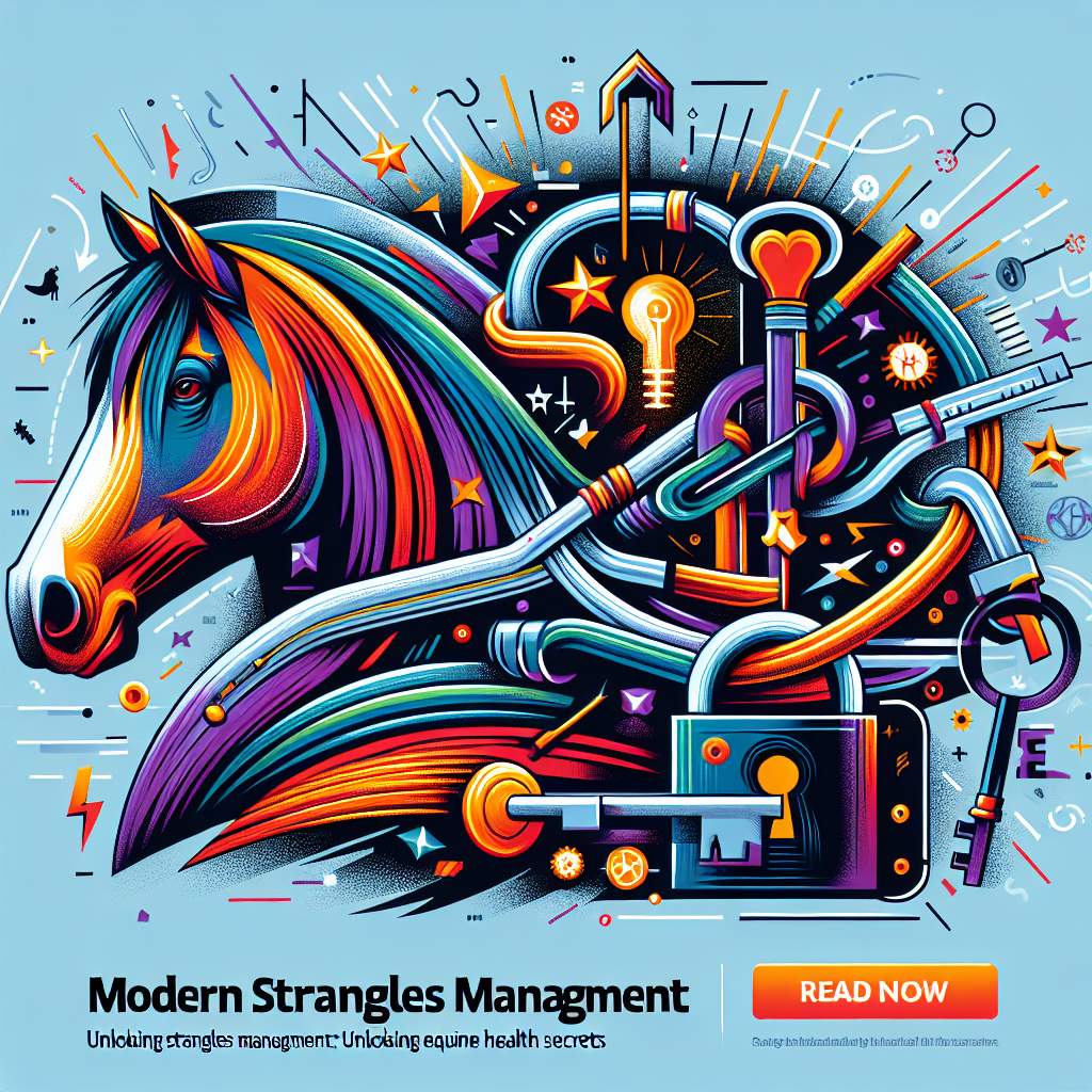 Modern Strangles Management: Unlocking Equine Health Secrets- just horse riders