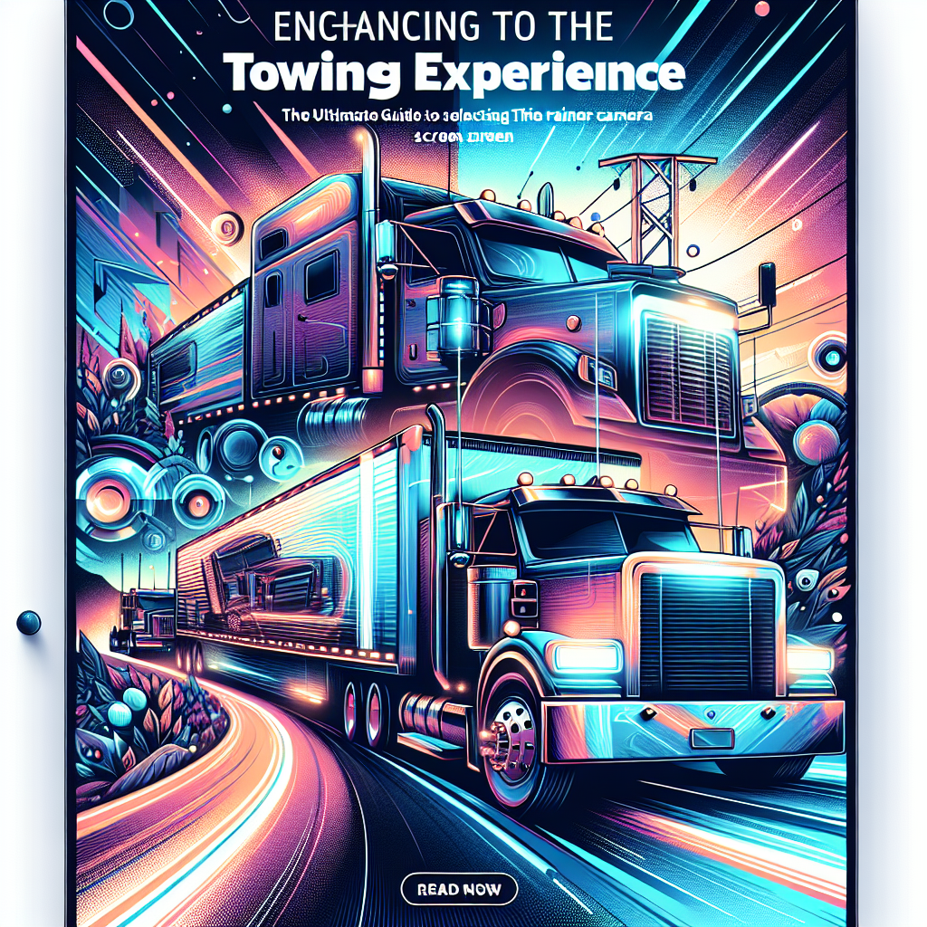 Enhance Your Towing Experience: The Ultimate Guide to Selecting the Right Trailer Camera Screen- just horse riders