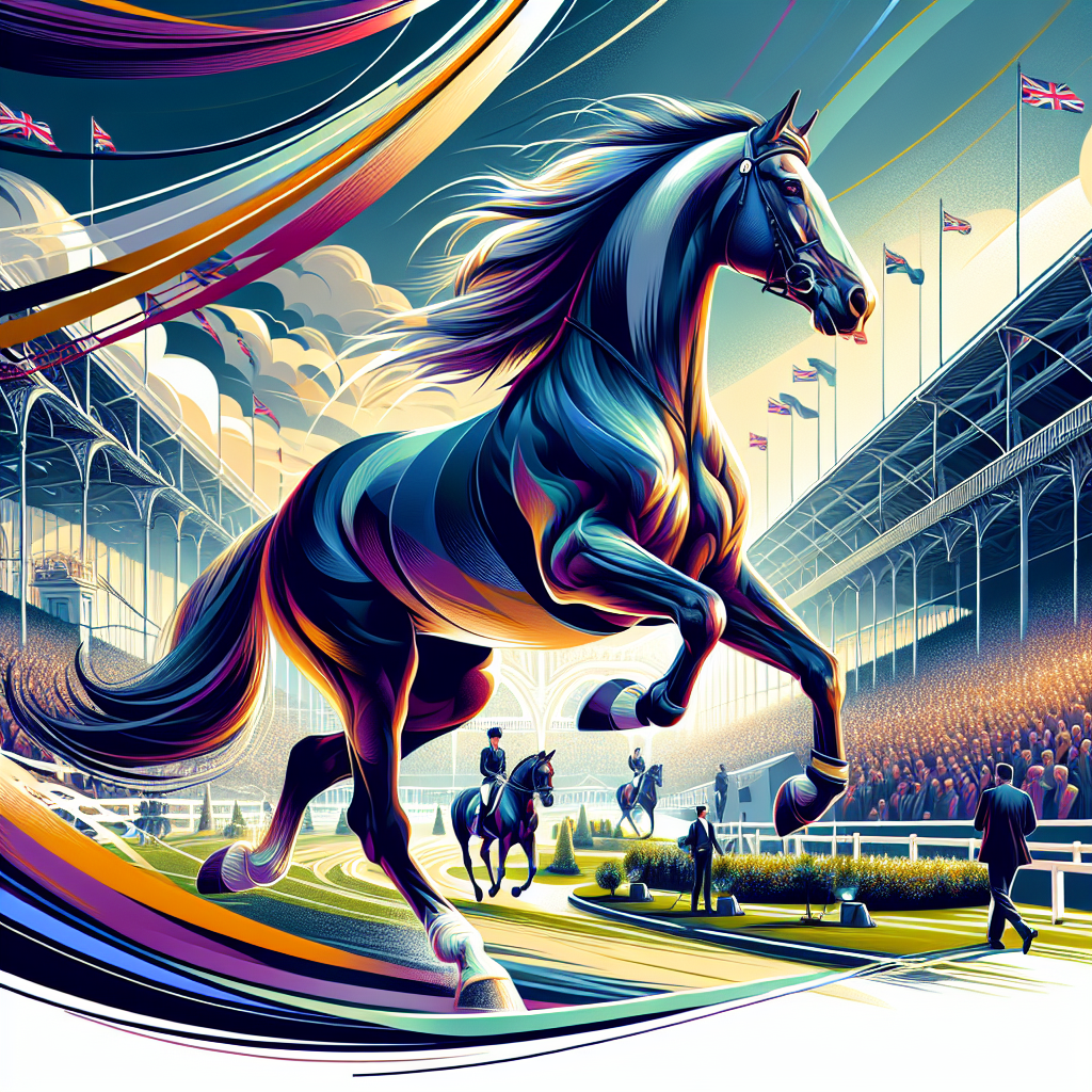 Majestic Triumph Of Alphaugs Lilja At The 2024 London International Horse Show- just horse riders