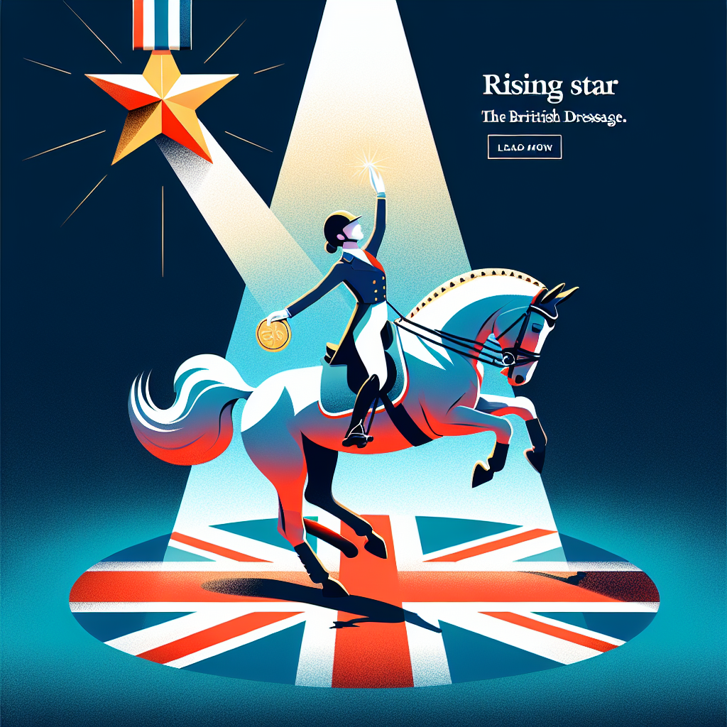 "Rising Stars of British Dressage: Annabella Pidgley Shines with Gold at European Championships"- just horse riders