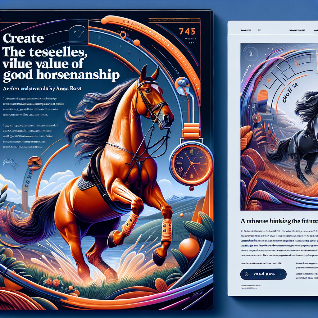 The Timeless Value Of Good Horsemanship: Anna Ross On Young Horses, Tack Innovations, And Future Trends- just horse riders